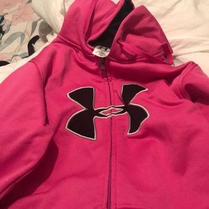 under armour zip up